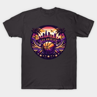 LA - NBA and Lakers Tribute T-Shirt